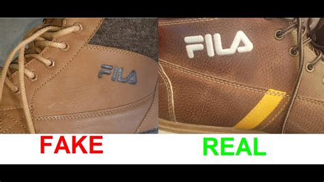 real and fake fila shoes|are fila shoes genuine.